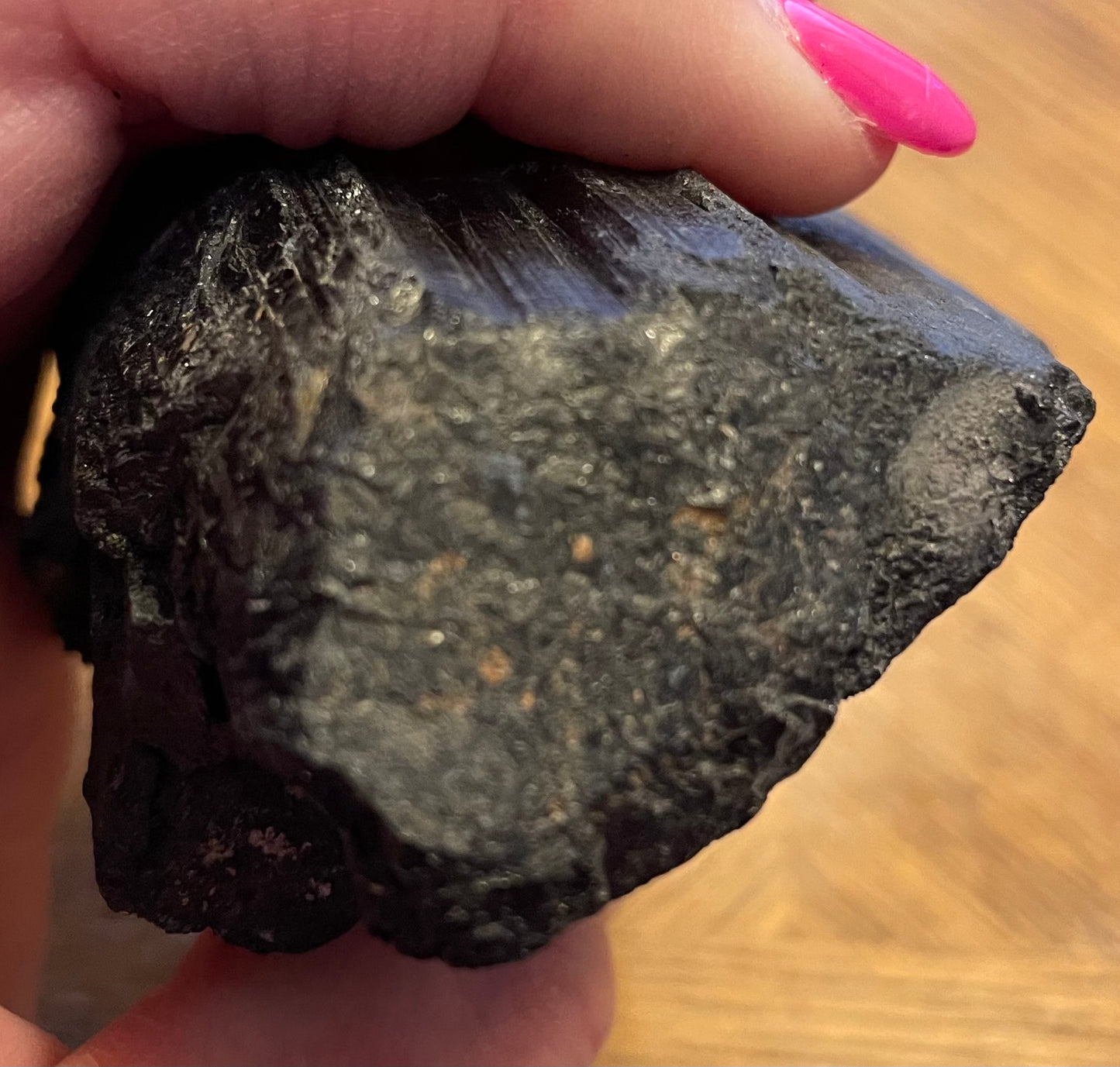 Black Tourmaline raw piece 13.7 oz
