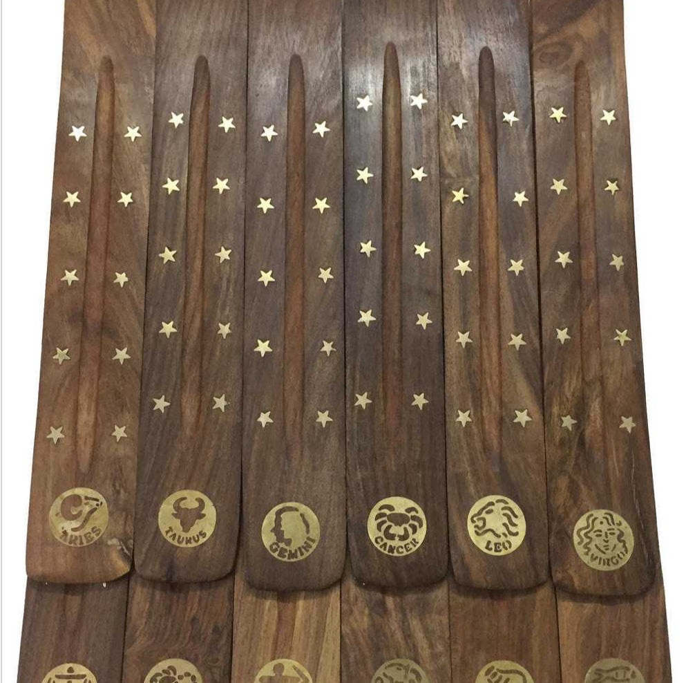 ZODIAC Astrology Incense Burner