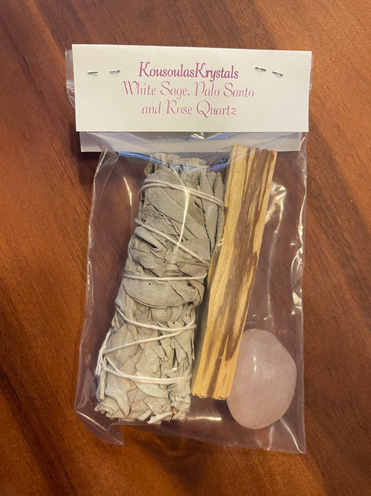 Manifest It smudge kit - LOVE - Three piece set