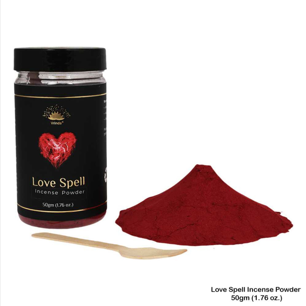 Attract a Lover with LOVE SPELL powder incense.