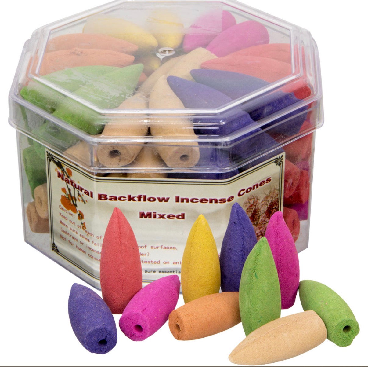 Incense Back flow Incense assorted 70 cones