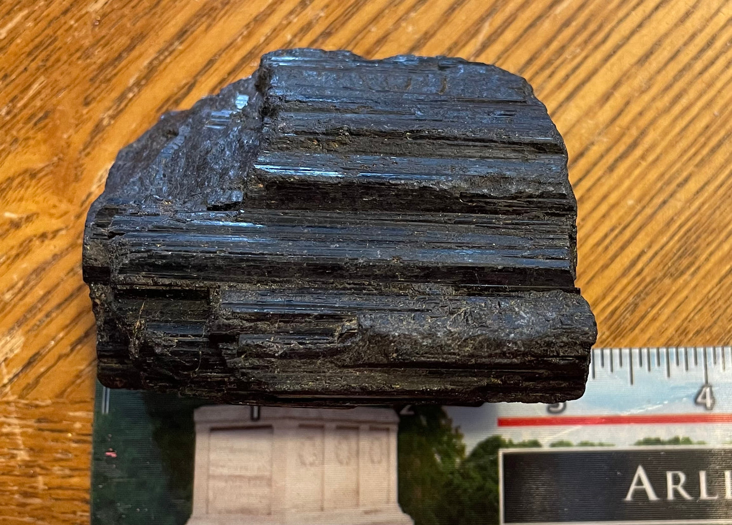 Black Tourmaline raw piece 10.2 oz