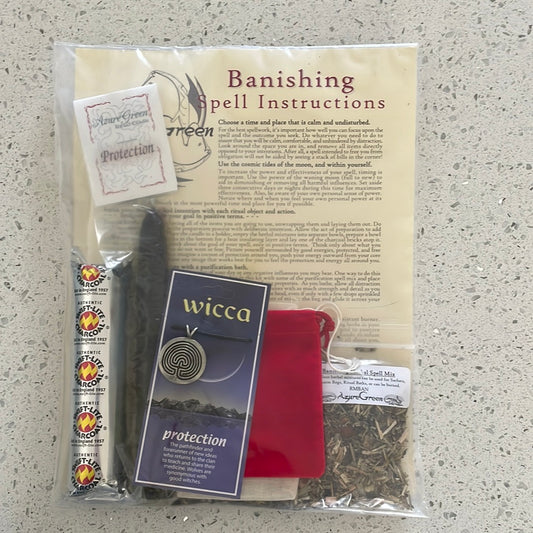 Banishing Ritual Kit Spell Kit