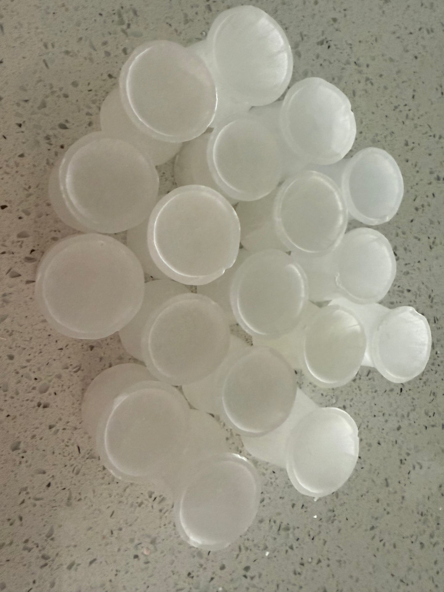 Selenite Sphere Stand - Slightly damaged; Hourglass Holds and charges various size of crystal spheres