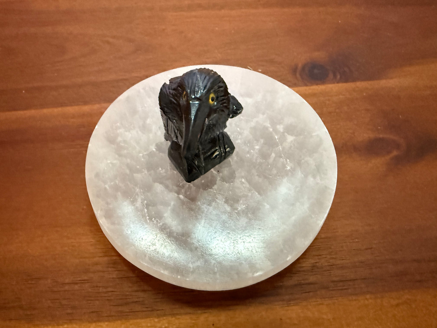 Black Onyx Spirit Animal RAVEN boosting mindfulness and intelligence
