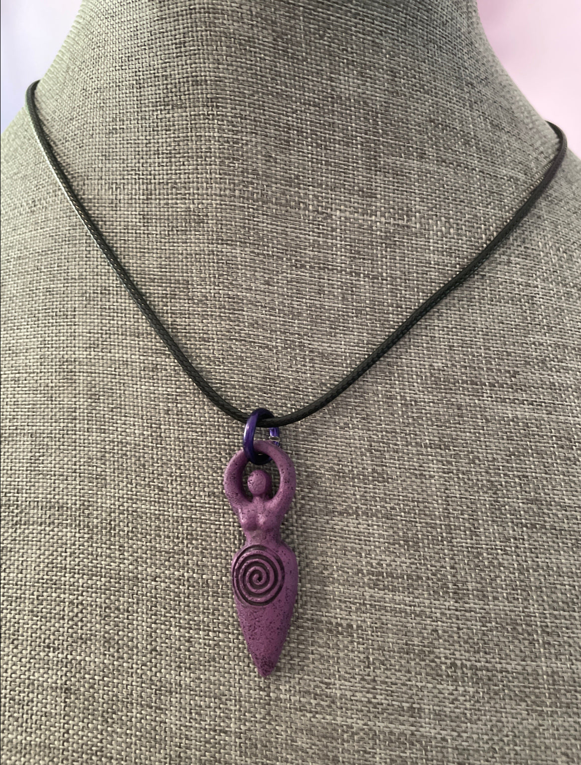 Goddess Collection - Necklace, Amethyst bracelet, crystal star and moon