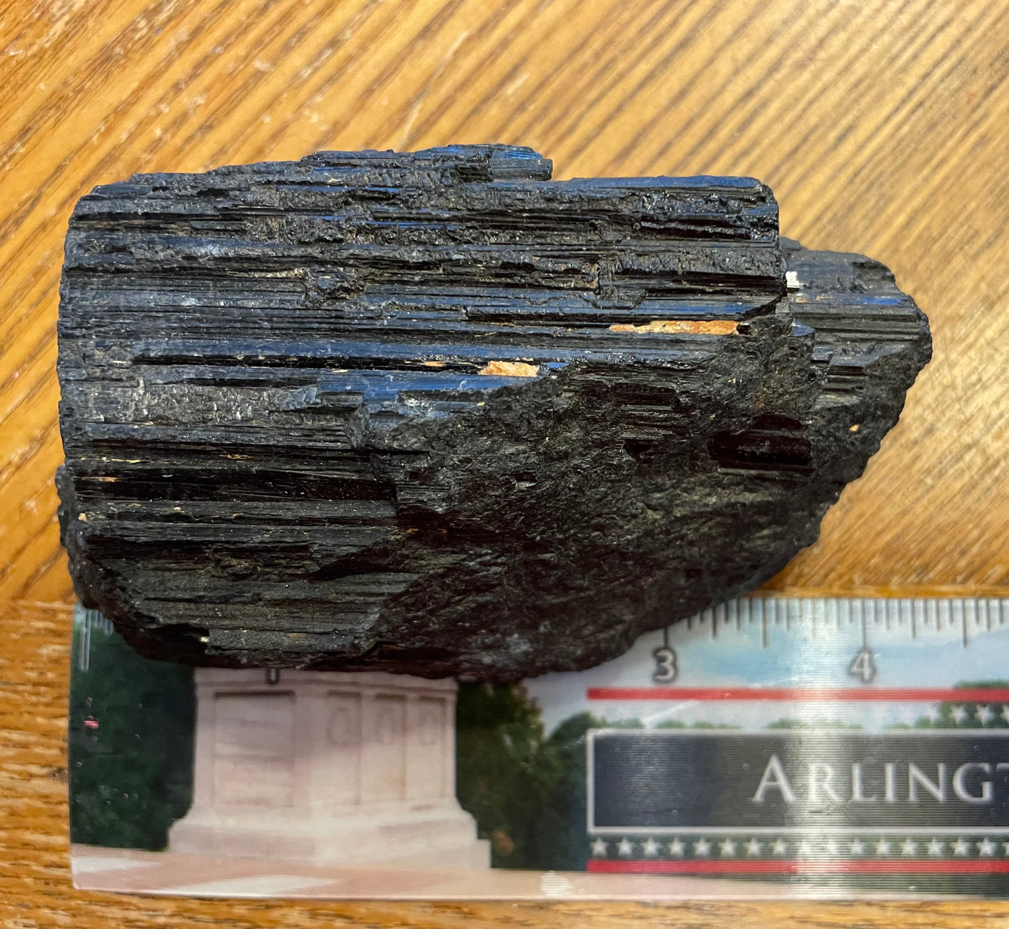 Black Tourmaline raw piece 13.7 oz