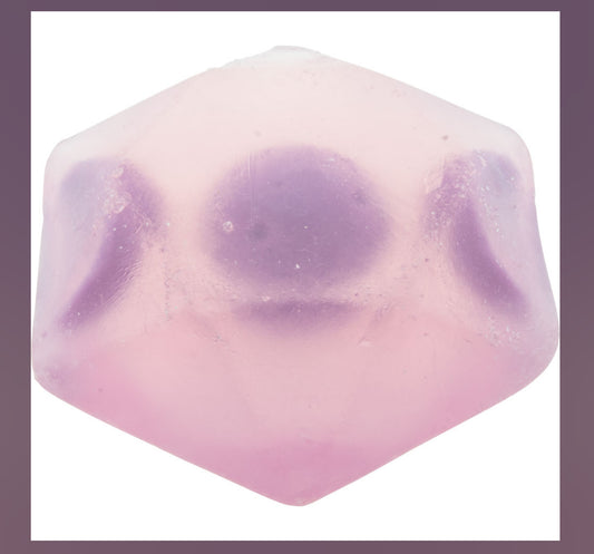 Crystal Infused Soap - Triple Moon - Vanda Orchid