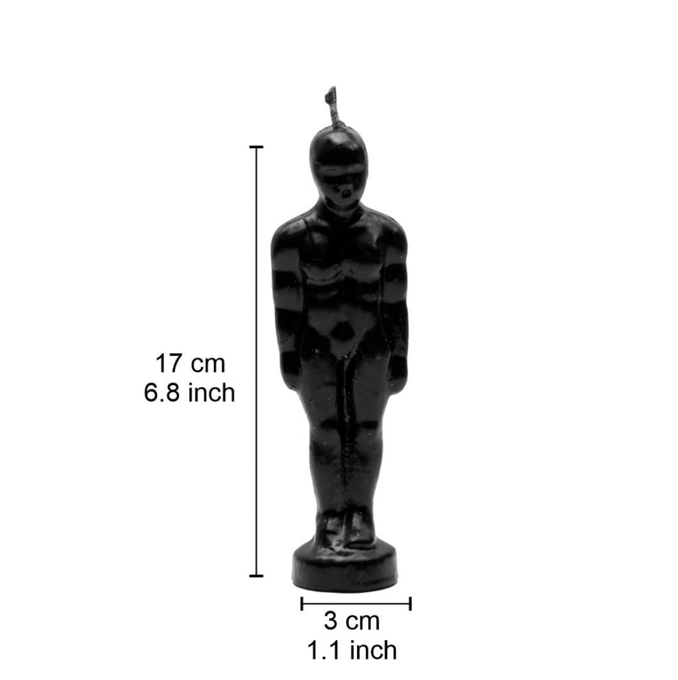 Ritual Candle - White Man - approximately 7”