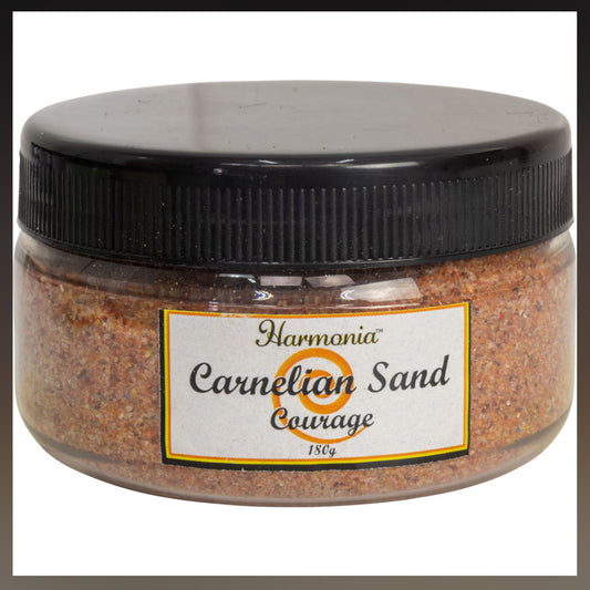 Gemstone Sand Jar 180 gr - Carnelian