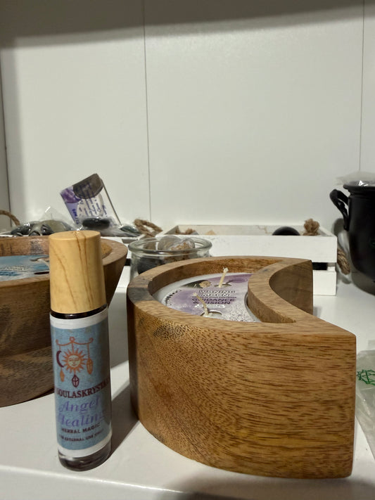 Angel Healing Oil – Amethyst Infused Oil for Divine Protection & Healing