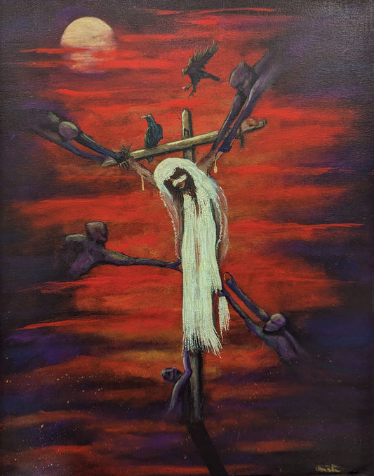 Stolen Magic 8.5”x 11” Journal - Book of Shadows