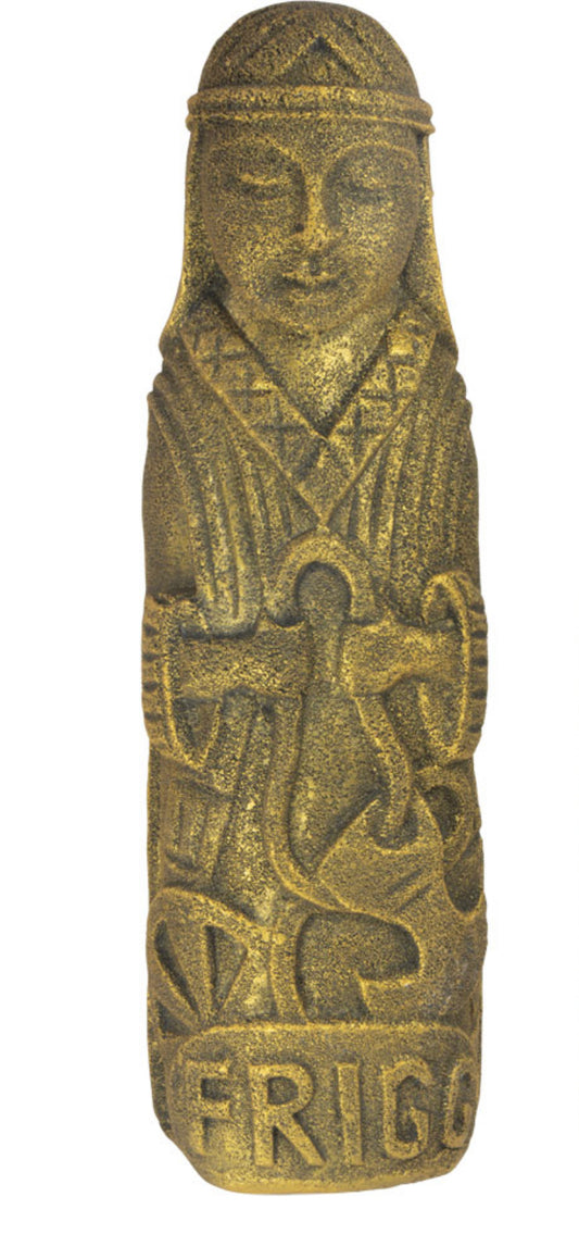 Volcanic Stone Statue - Frigg - Norse Goddess - The Queen