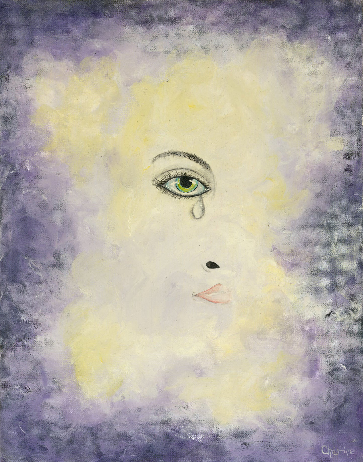 The Eye of the Storm 8.5" x 11" Journal
