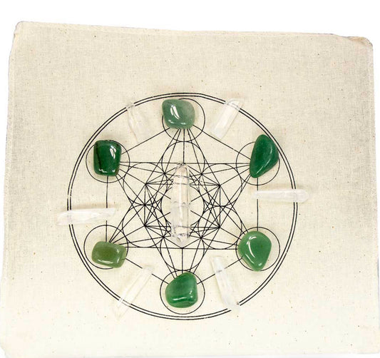 Metatrons Grid crystal set