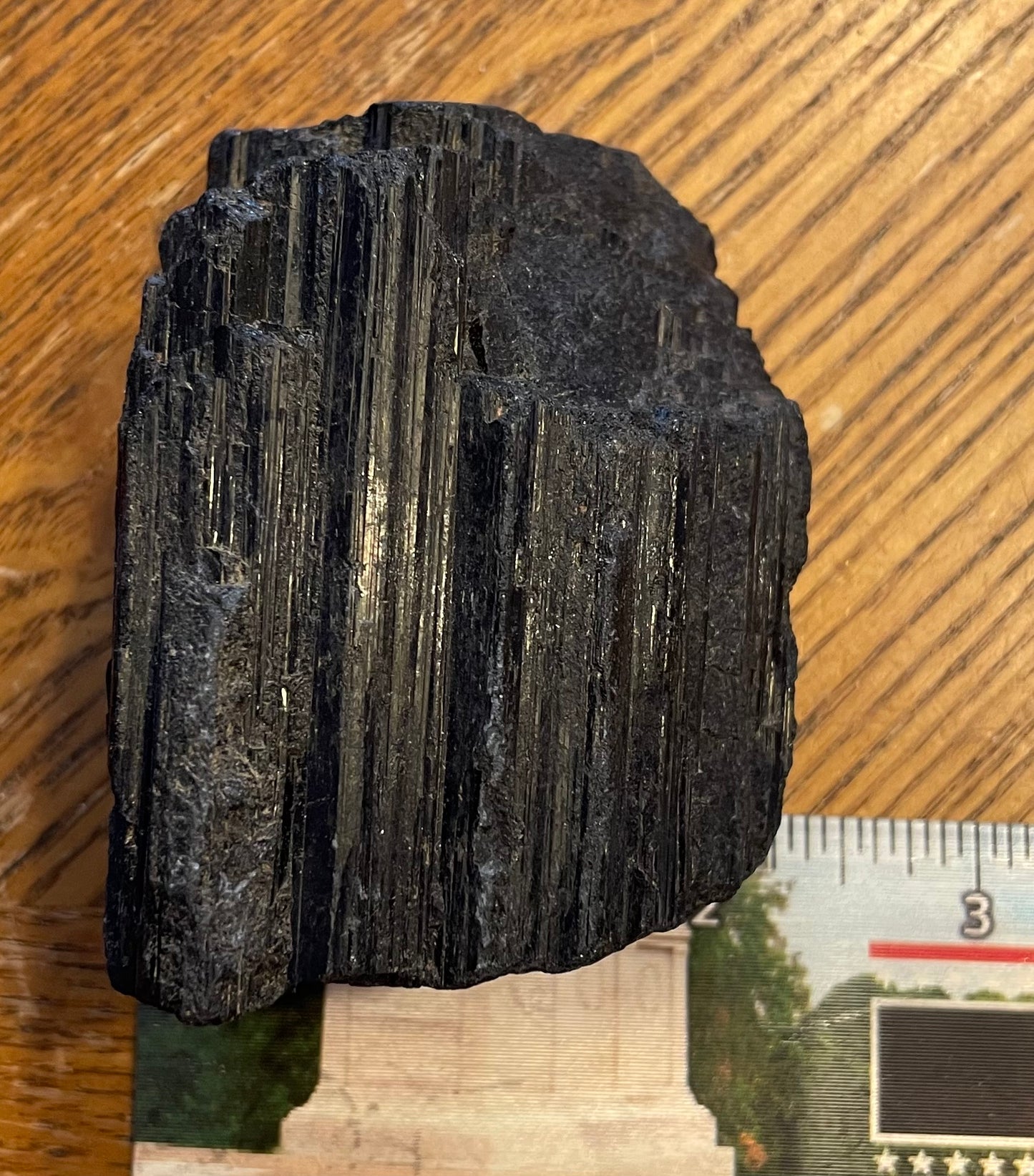 Black Tourmaline raw piece 10.2 oz