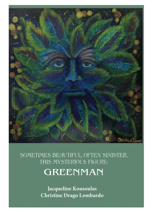 The Greenman 9”x6” SOMETIMES BEAUTIFUL, SOMETIMES SINISTER, The Mysterious!!