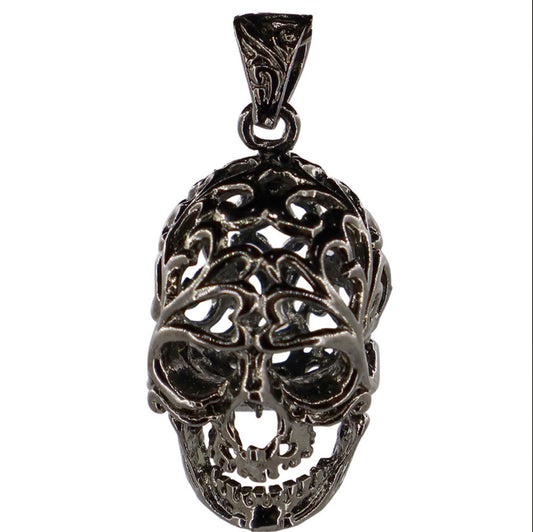 Crystal cage skulls! Black metal