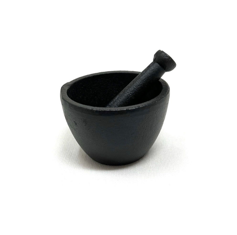Cast Iron Mortar & Pestle 2.5”