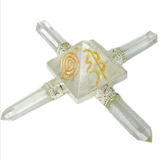 Reiki Pyramid Crystal Energy Generator