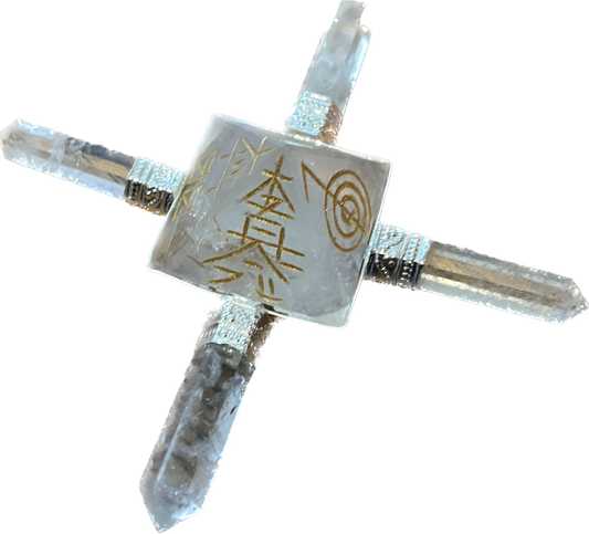 Reiki Pyramid Crystal Energy Generator