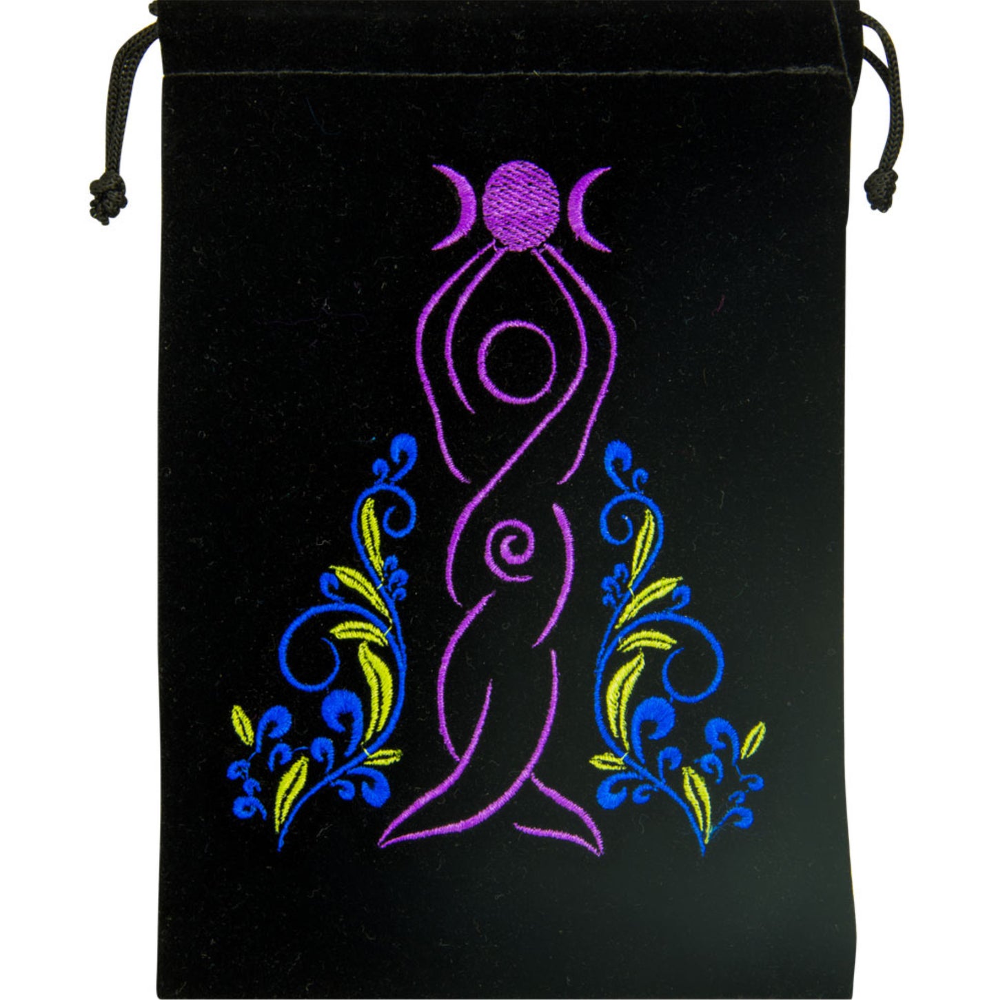 Goddess Collection  - Triple Moon smudge pot candle holder, Selenite palm stone and tower.