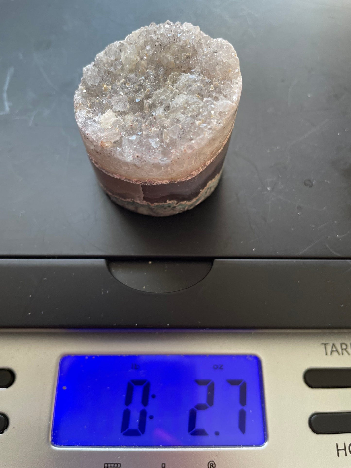 Sparkling Quartz crystal cylinders very pretty