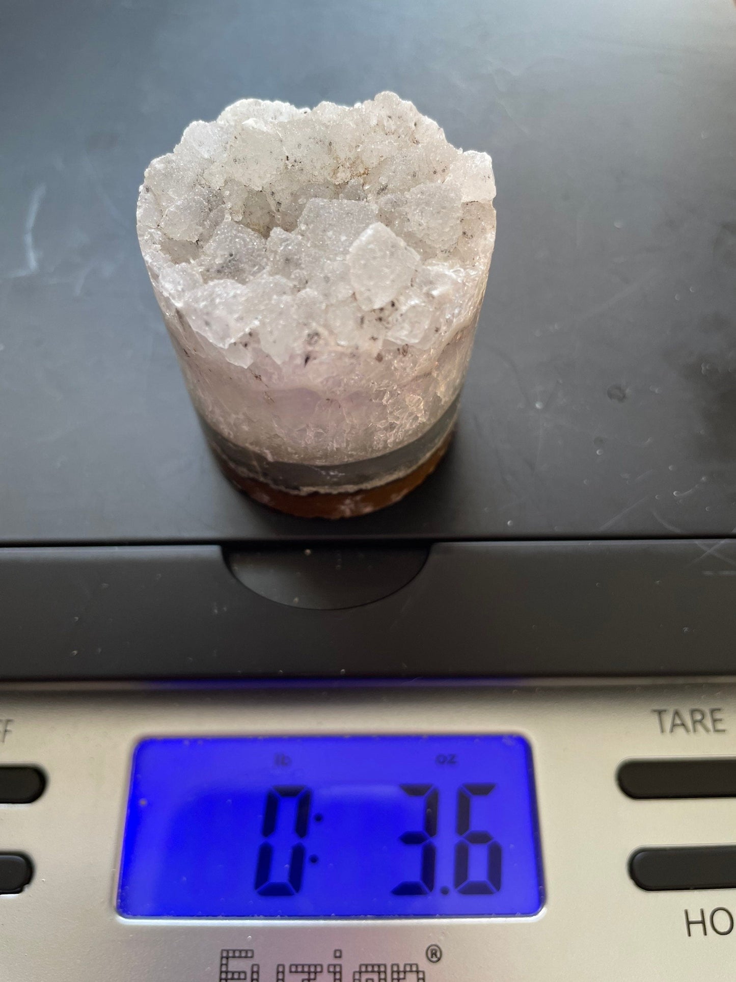 Sparkling Quartz crystal cylinders very pretty