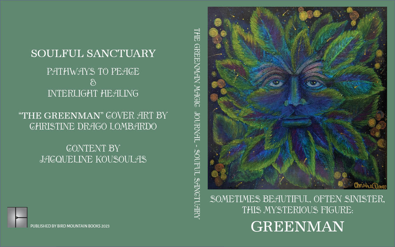 The Greenman 8.5”x11” SOMETIMES BEAUTIFUL, SOMETIMES SINISTER, The Mysterious!! Book of Shadows