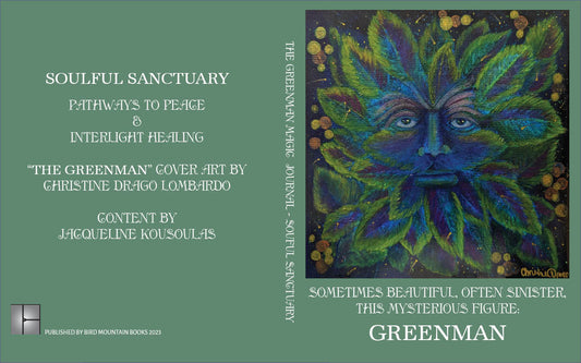 The Greenman 8.5”x11” SOMETIMES BEAUTIFUL, SOMETIMES SINISTER, The Mysterious!! Book of Shadows