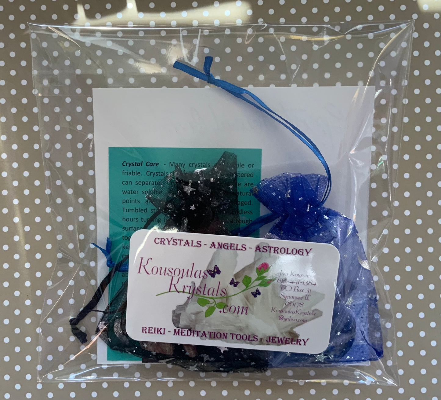 Spirit animal crystal gift set - The Owl