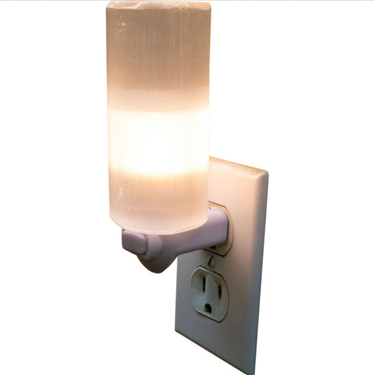 Electric Selenite Night Light - Rough Or Polished