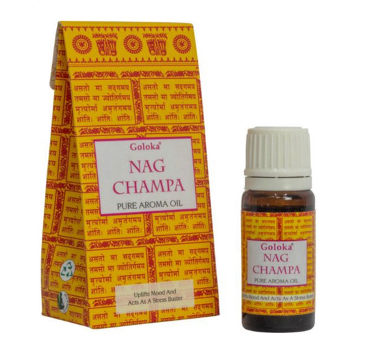 Goloka Nag Champa Aroma Oil