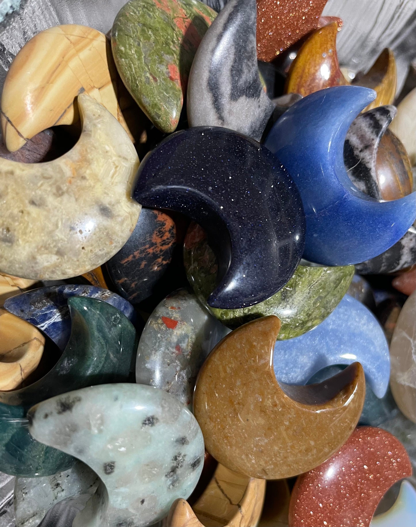 Assorted Moon crystals