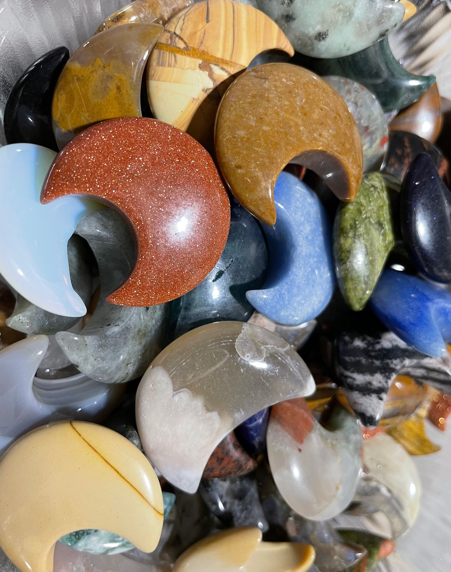 Assorted Moon crystals