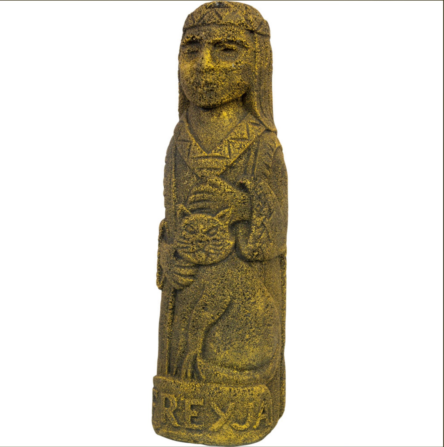 Volcanic Stone Statue - Freyja - Norse Goddess