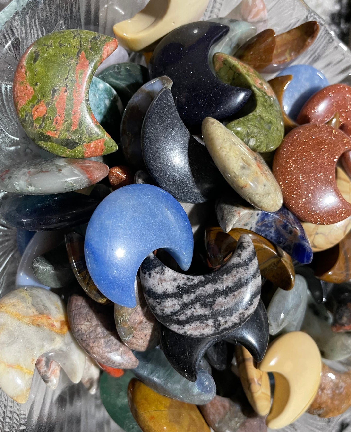 Assorted Moon crystals