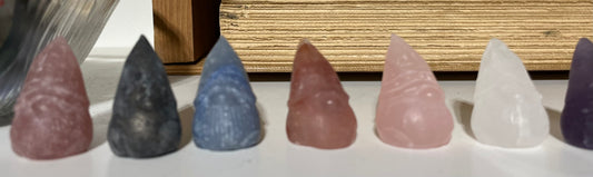 Assorted gnome crystals