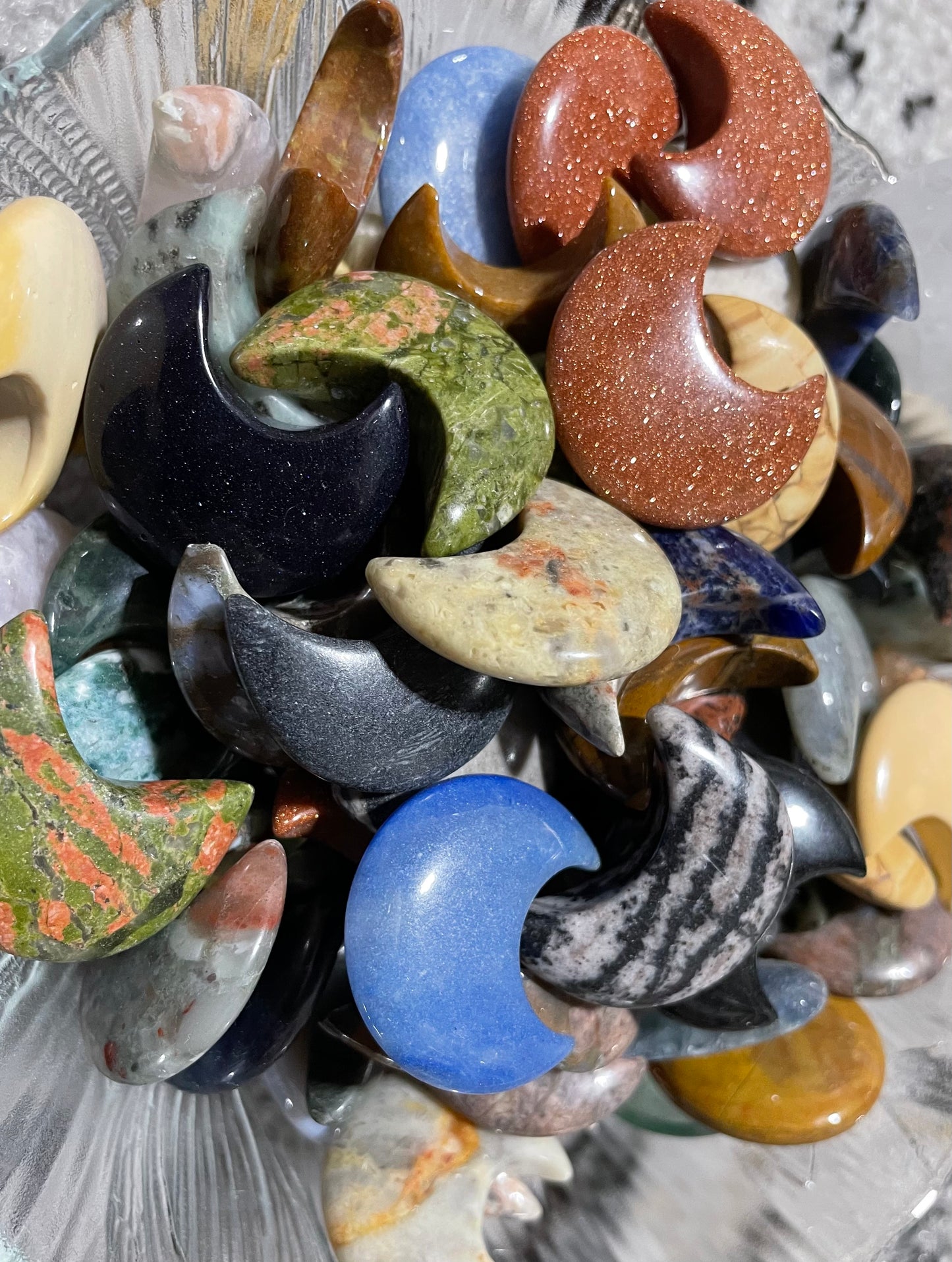 Assorted Moon crystals