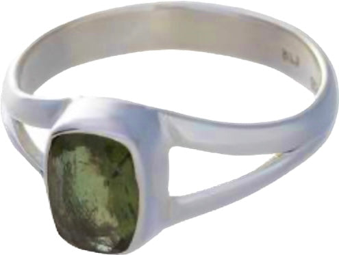 Stunning Moldavite Ring Size 8