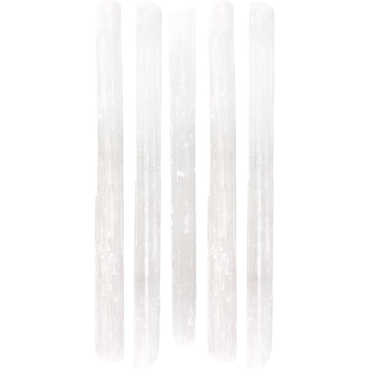 White Selenite 7-8 inches length wand