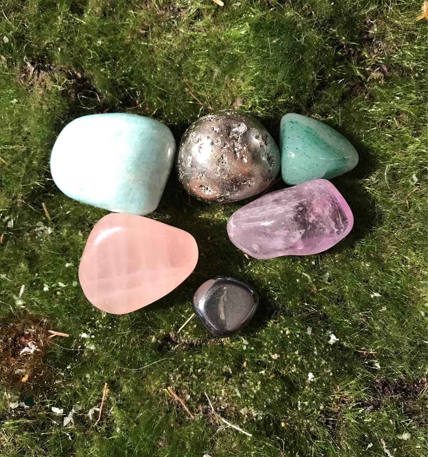 Leo the Lion crystals set, Astrology horoscope stones set and pouch, birthday gift zodiac set, Leo birthday ideas, tumbled polished crystals
