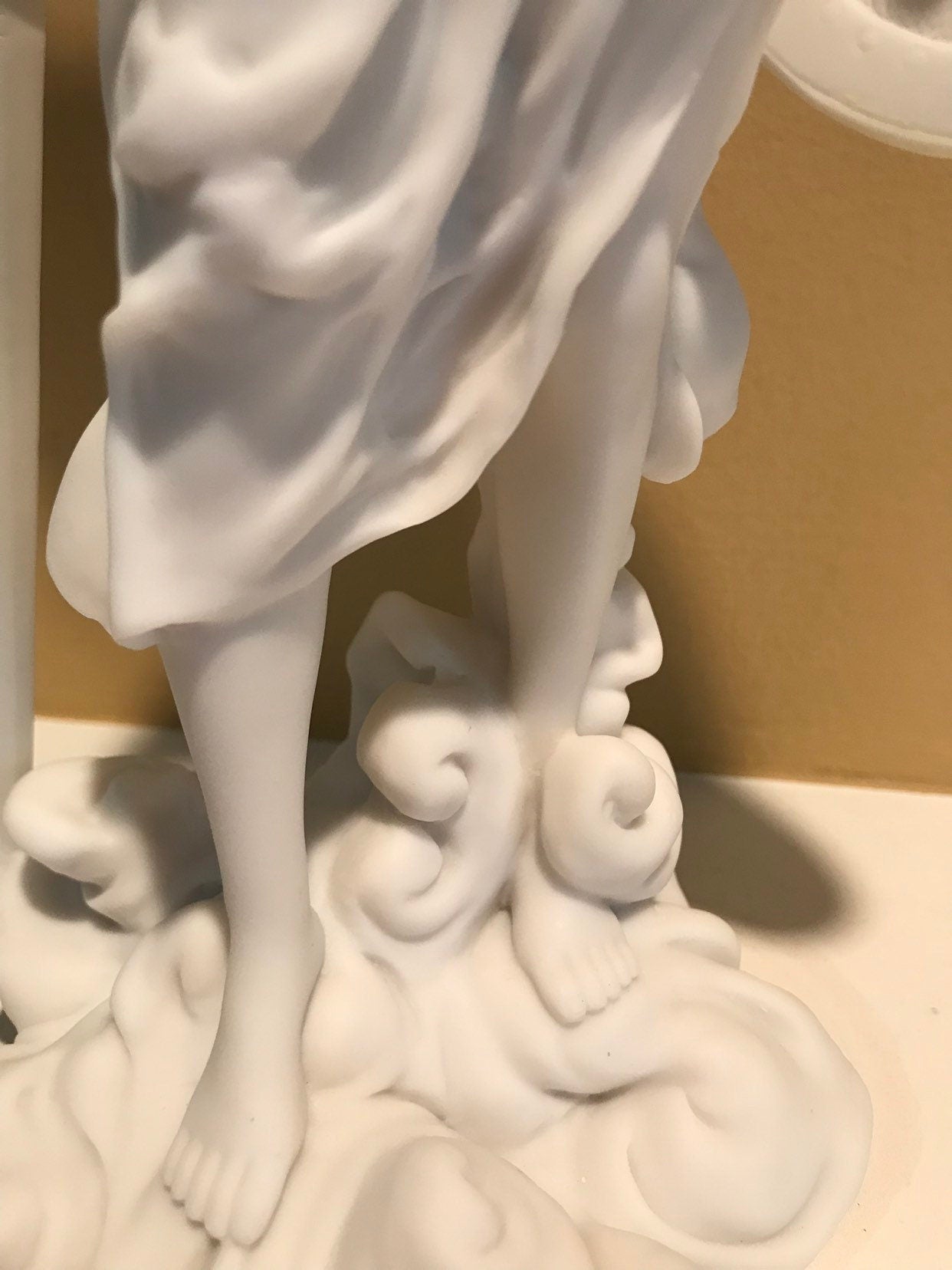 Archangel Michael Angel of Peace and Justice Angel white figurine Angel Collectors Recovery angel gift sobriety gift St Michael angel