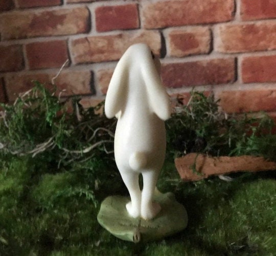 Sweet Namaste yoga bunny pose bunny figurine Standing Namaste Pose Namaste pose yoga rabbit