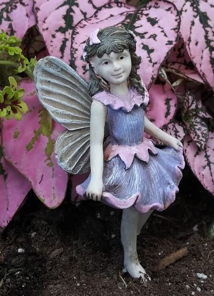 Sweet fairy girl on pick