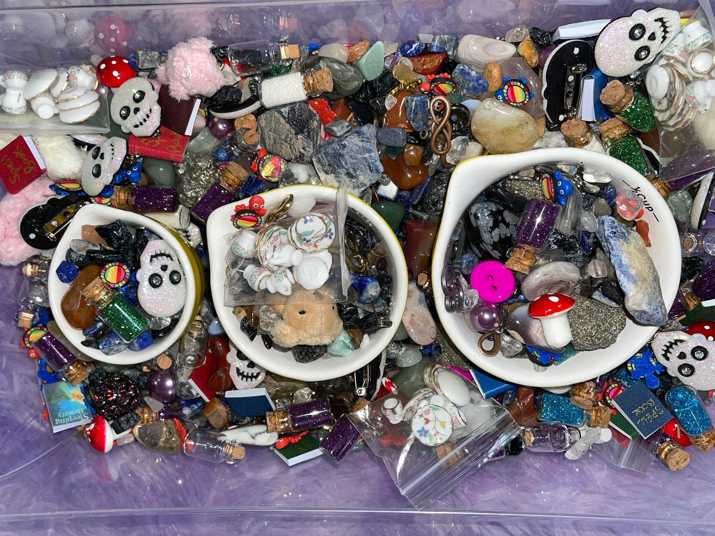 Crystal confetti scoops - Medium Scoop