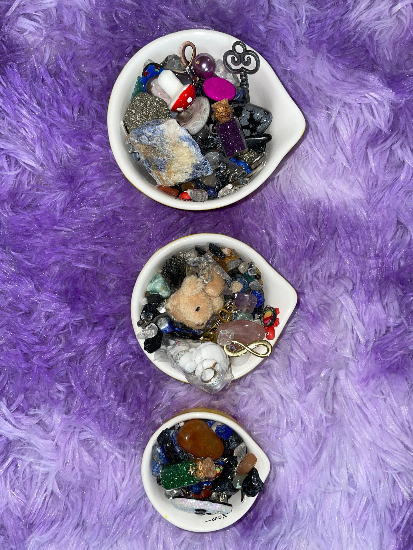 Crystal confetti scoops - Medium Scoop