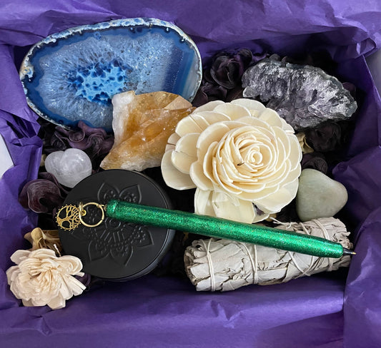 Deluxe Crystal Resilience Gift Box to help each of us to heal