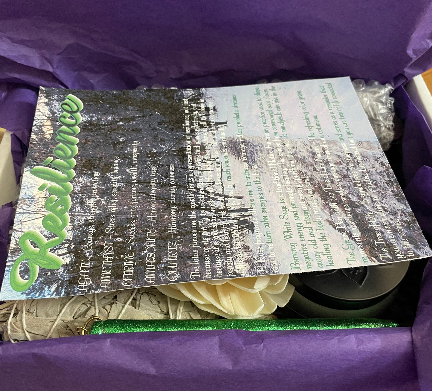 Deluxe Crystal Resilience Gift Box to help each of us to heal