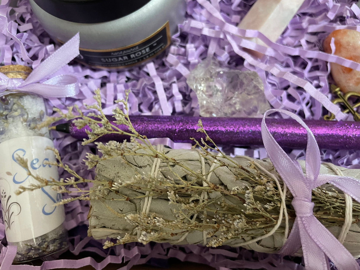 Deluxe 11 piece Sagittarius gift crystal set